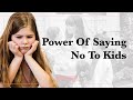 The Power of Saying No: Parenting Without Empty Threats