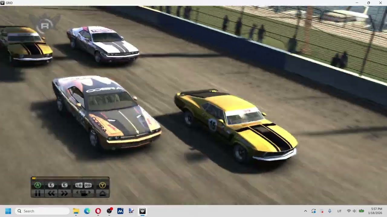Race Driver GRID Best Replays 207 Long Beach SC FORD MUSTANG BOSS 302 #2 Billy Kent