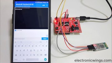 HC 05 bluetooth module interfacing with TI launchpad