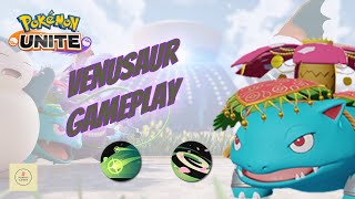 Sunshine Style Venusaur Holowear Showcase! - Venusaur Gameplay | Pokemon Unite
