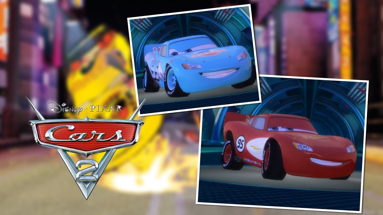 Cars 2 PC Modded | Dinco & Radiator Springs Lightning mcqueen Test