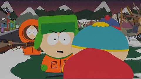 South Park Clip: Kyle is angry at Cartman