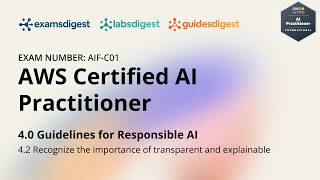 AWS Certified AI Practitioner (AIF-C01) Certification Exam Full Course Vol. 4.2