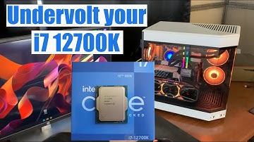 Undervolt your i7 12700K for more FPS (Even on Locked Motherboards) - Tutorial