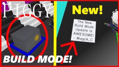 *NEW* Piggy Build Mode Update! Safes, Cutscenes and more! (Coming Soon) 🐷🔥 | Roblox