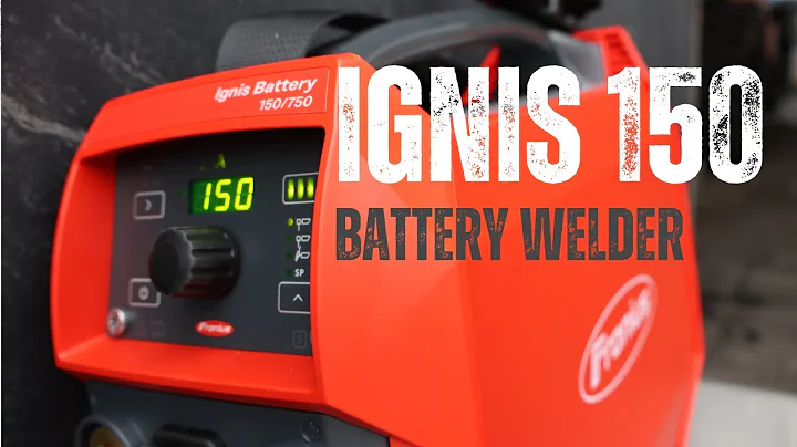 Ignis 150 Battery Powered Welder by Fronius 49,0400,0046 (Replaces AccuPocket 150)