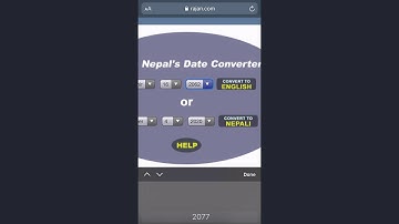 Convert Nepali Date to AD | Convert BS to AD