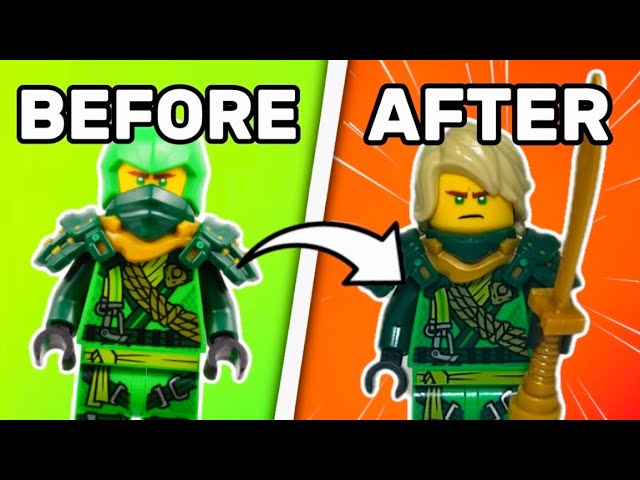 I UPGRADED THE BEST NINJAGO FIGURES - YouTube