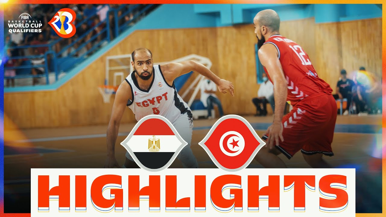 Egypt v Tunisia boxscore - FIBA Basketball World Cup 2023 African Qualifiers - 26 August