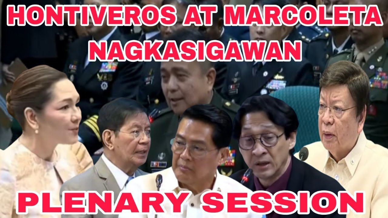 SENATOR MARCOLETA AT HONTEVIROS, NAGKASIGAWAN SA ISANG HEARING, TARA PANOORIN NATIN