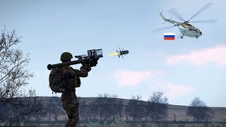 Mi-8AMT Goes Down: Final Moments of the Russian Most Advanced Attack Helicopter | STINGER VS Mi-8AMT