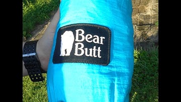 Bear butt Hammock with Kodiak Straps And how to set it up