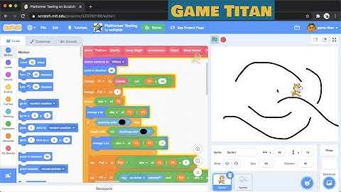 Platformer character glitches when walking on slopes | Scratch Forum Replies