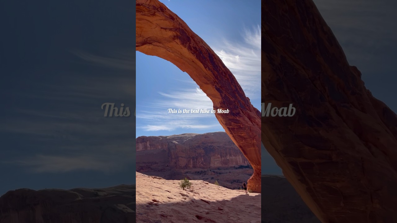 Best Hike in Moab - Corona Arch & Bowtie Arch 