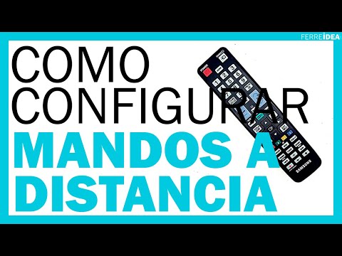 Vídeo: Com Configurar Un Comandament A Distància Universal