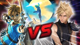 Link Vs Cloud 3D Fight Final Fantasy Vii Rebirth Vs Zelda Tears Of The Kingdom Death Battle