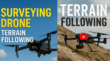 How Drones Use Terrain Following for Precision Mapping & Surveying #uav #surveying #dronesurvey