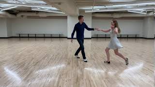 Lindy Hop - Inside Turn Transition to Triple Step Swing