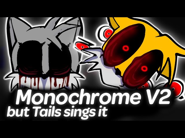 Tails Doll sings Monochrome [Friday Night Funkin'] [Mods]