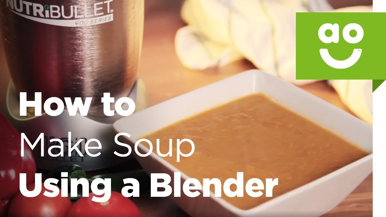 Vitality Soup with Nutribullet Rx Blender Soup Maker