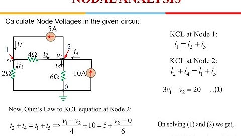 Electrical Science: : Mesh and Node Analysis