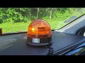 Test du gyrophare LED Norauto