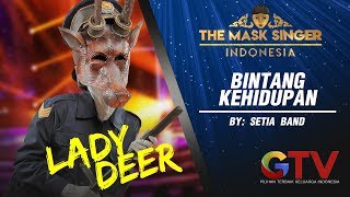 Denger Lady Deer Nyanyi, Chand Kelvin Malah Ngegombal! | The Mask Singer Indonesia #3 (2/6) GTV 2017