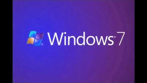 Windows 7 Logo Animation In Invert Color