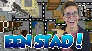 EEN STAD BOUWEN OP MIJN SKYBLOCK EILAND! screenshot 2