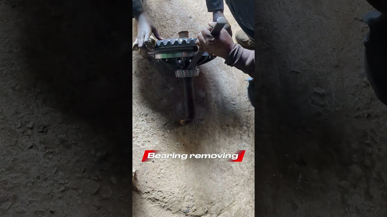 How to remove bearing 