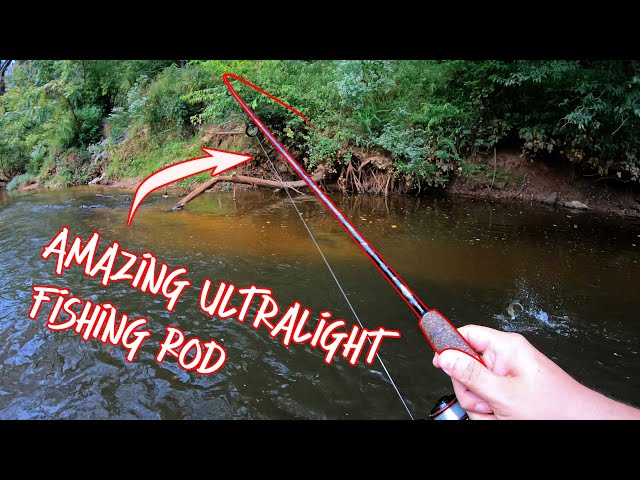 This Ultralight Rod Will Help YOU Catch More Fish!!