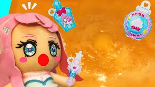 トロピカル〜ジュ!プリキュアおもちゃ★びっくらたまごで変身！トロピカルパクトがなくなっちゃった！？