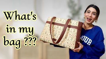 What’s In My Bag ? | Ft. ZOUK Bags | DangSchbang