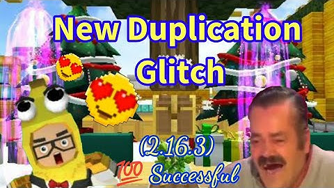 New Working Tree Duplication Glitch 🤩🥇 [2.16.3] Skyblock (Blockman Go)