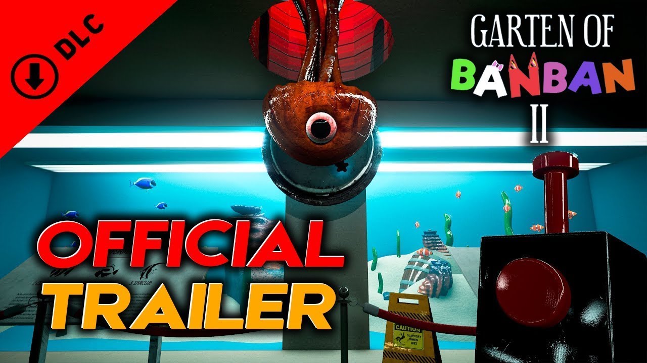 Garten of Banban 2 Official Trailer! #horror #gaming #videogames #scar