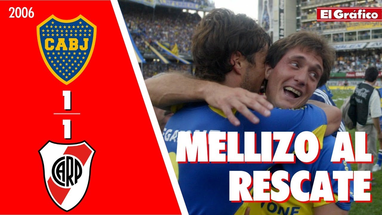 TORNEO CLAUSURA 2006: BOCA 1 RIVER 1