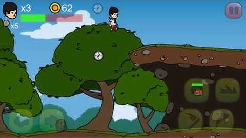 Cartoon Rainforest Tileset Demo