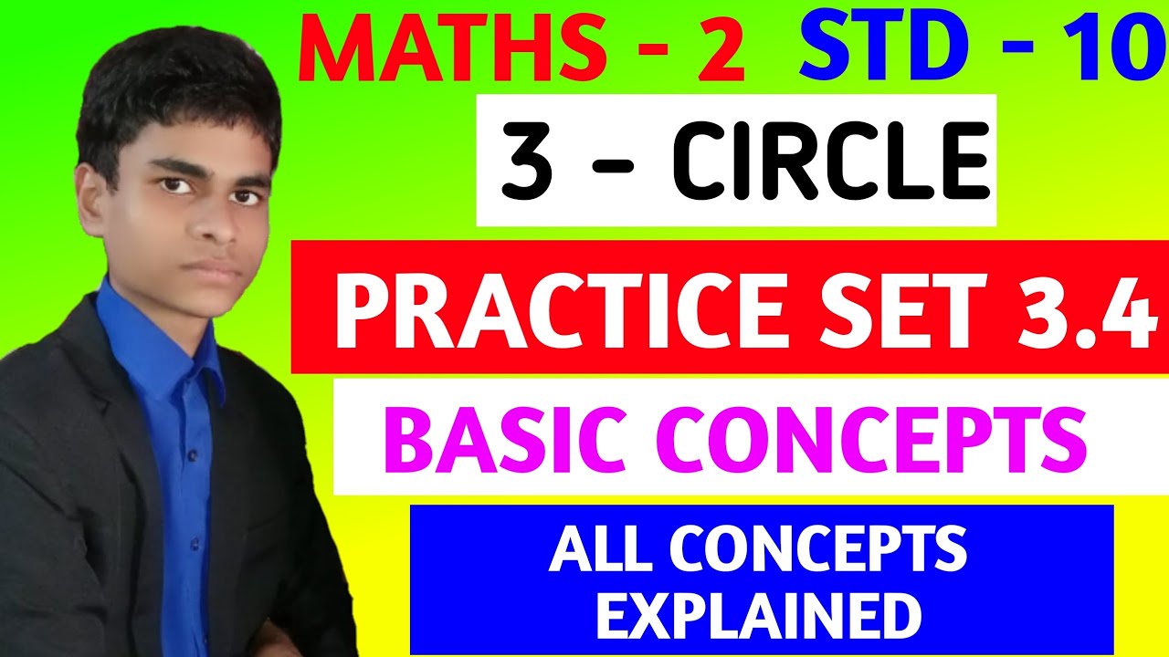 Practice set 3.4 | All theorems | Basic concepts | 3 - Circles | Full ...