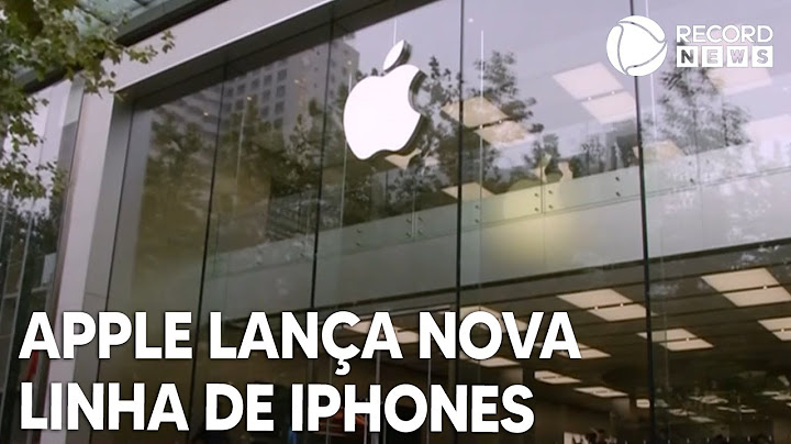 Apple lança nova linha de iPhones