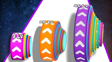 Peel Runner 3d - Satisfying Android iOS all level gameplay