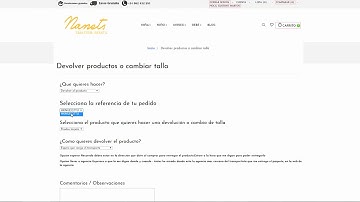 Modulo Prestashop - devolución de productos o cambio de talla facil