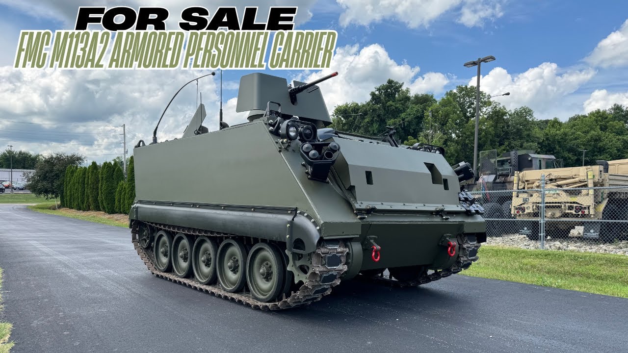 Just Listed: FMC M113A2 Armored Personnel Carrier
