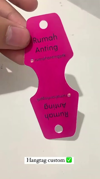 seal tag dan hang tag untuk kemasan mu #fortuneprinting #labelsticker #hangtag #percetakan