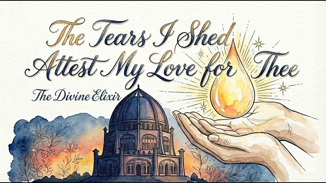 The Tears I Shed Attest My Love for Thee Bahá'í Song