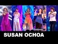 Todas las presentaciones de Susan Ochoa en los cuatro finalistas