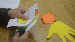 Handprint Lion Craft