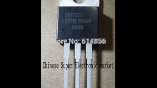 Посылка из Китая #2 (Транзисторы IRF3205)