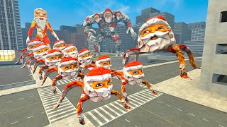 GOO GOO GAGA memes chase in big city and desert in Garry's mod!