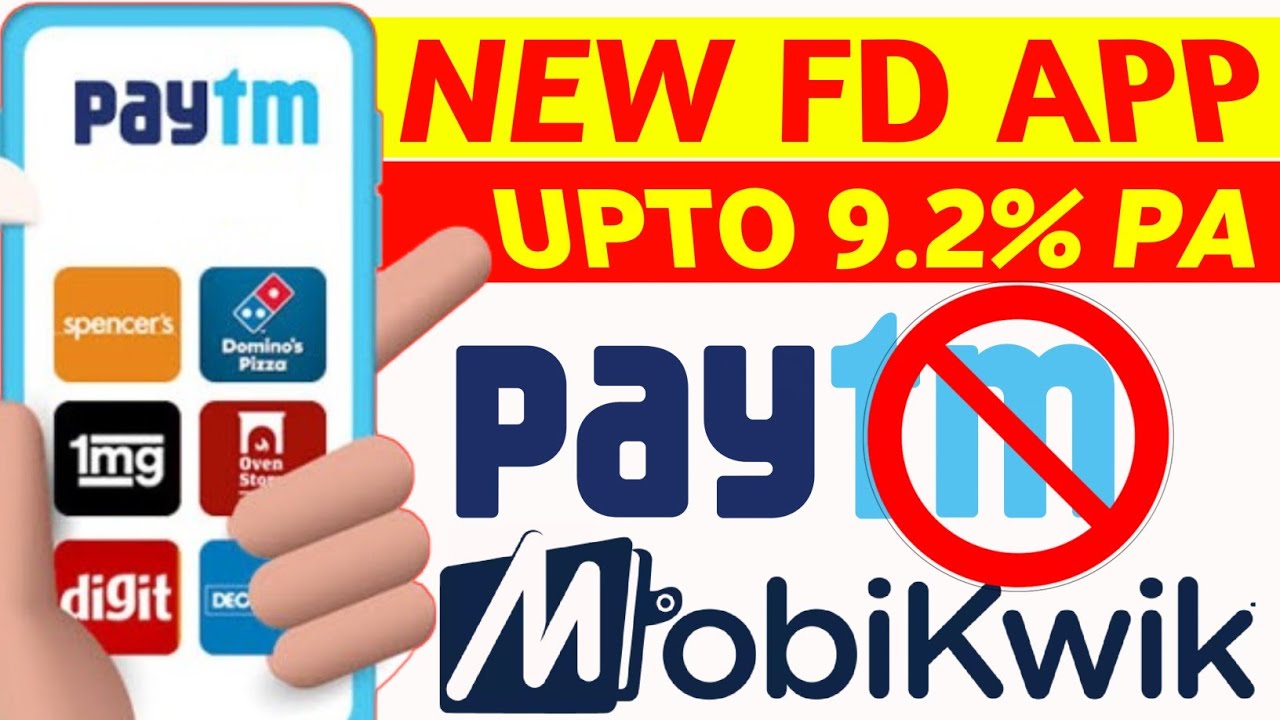 Paytm Fixed Deposit Ka Alternative | Mobikwik App Se Kaise FD Kare | Mobikwik App Fixed Deposit