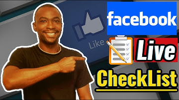 Facebook Live Tips And  Tricks Checklist | Facebook Live Video || Adam Shelton